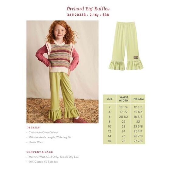 Matilda Jane Orchard Big Ruffle sz 12 - Picture 1 of 2